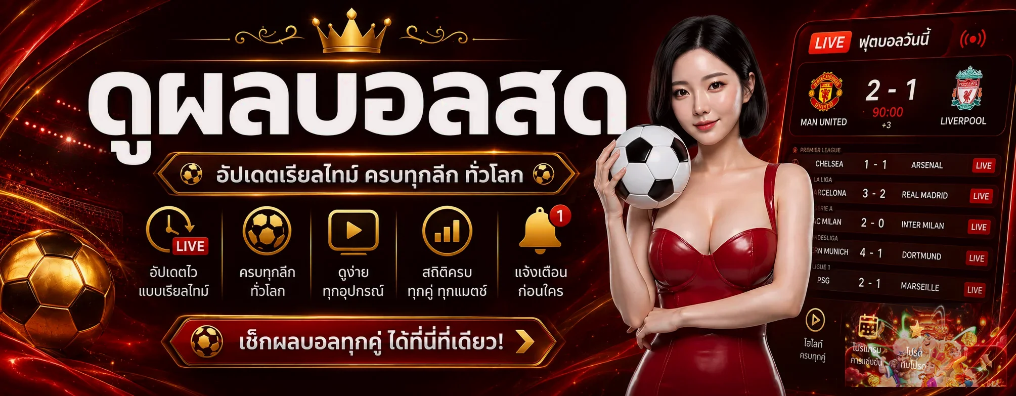 ผลบอลสดและกีฬา 3MBET
